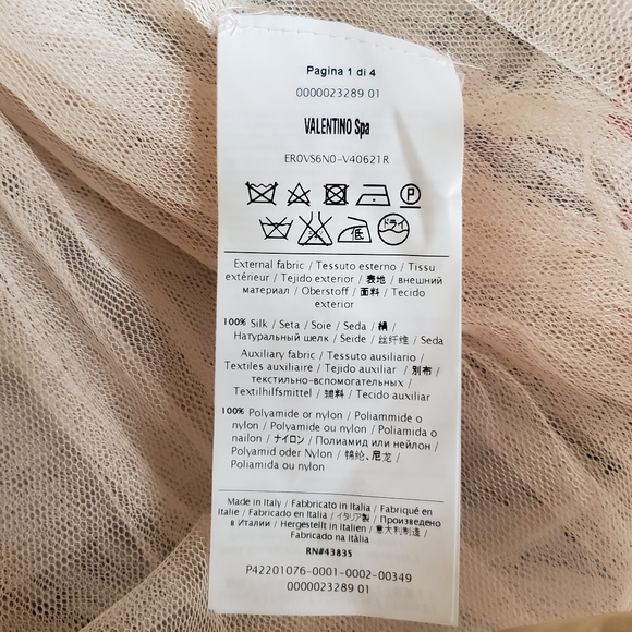 Red Valentino Nautical Knots dress size 38 - Picture 7 of 8